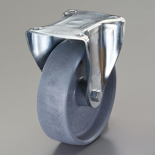 エスコ 200mm キャスター(固定金具・ESD) EA986JR-3 ESCO