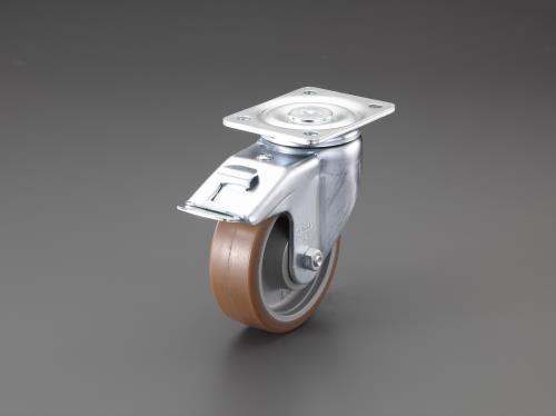 エスコ 150mm キャスター(自在金具/ブレーキ付) EA986KH-22 ESCO