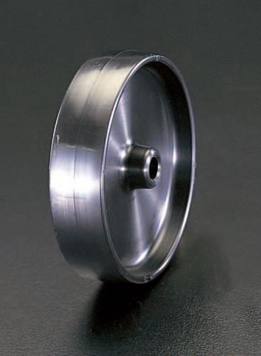 エスコ 65x30mm 車輪(ナイロン・黒) EA986MA-65 ESCO