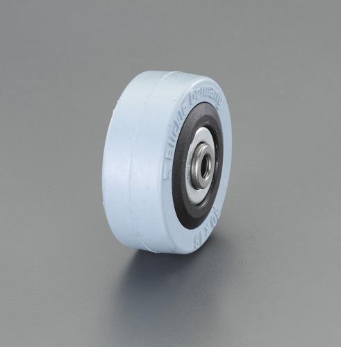 ESCO (エスコ)50x18mm 車輪(ラバータイヤ・ナイロンリム・ボールベアリングEA986MF-50 wyw801m エスコ 50x18mm 車輪(ラバータイヤ・ナイロンリム・ボールベアリング