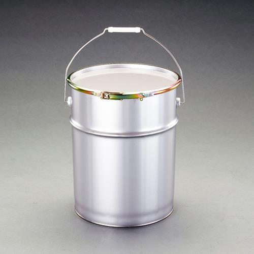 エスコ 20L ペール缶(バンドタイプ/耐食・耐薬品性/SUS) EA991AG-8 ESCO