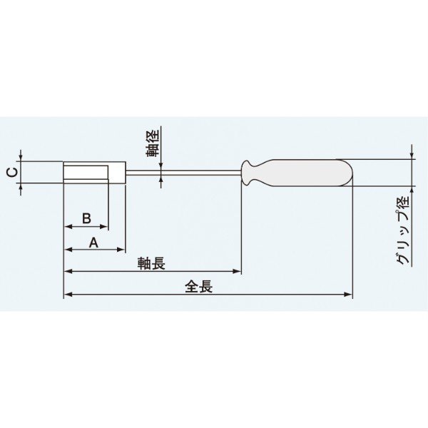 エンジニア ナットドライバー 10.0mm (DN-10) (4989833017101) ENGINEER