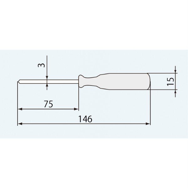 エンジニア プロユースドライバー -3.0×0.35 (DP-13) (4989833018139) ENGINEER