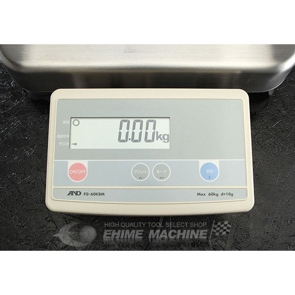 A&D デジタル台はかりポール無し0.01kg/60kg FG60KBM 棚卸し 量り売り 梱包