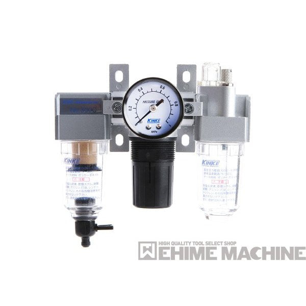 KINKI コンビネーションユニット 300C (エアーフィルター/レギュレター/ルブリケータ)
