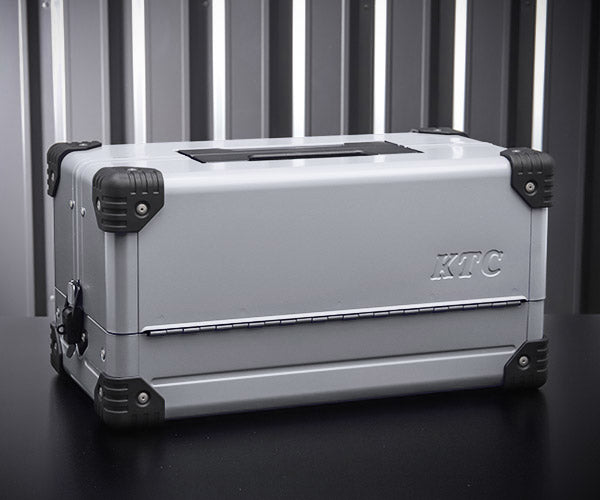 KTC 両開きメタルケース EK-10A シルバー 工具箱 ツールケース 京都
