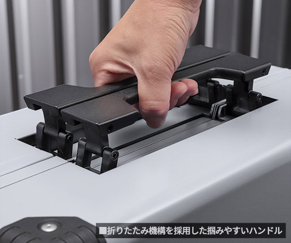 KTC 両開きメタルケース EK-10A シルバー 工具箱 ツールケース 京都機械工具 2026SK