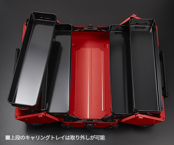 KTC 両開きメタルケース EK-10AR3 レッド 工具箱 ツールケース 京都機械工具 2025 SK セール