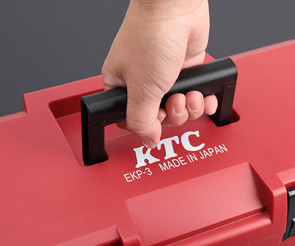 KTC 片開きプラハードケース EKP-3 工具箱 プラスチック