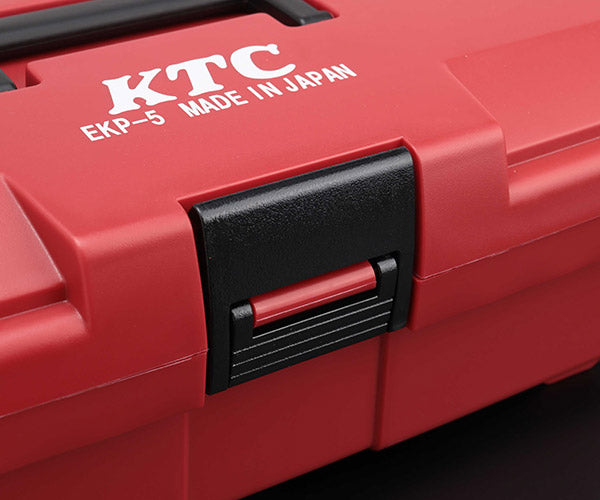 【ワケあり特価品】 (状態A) KTC 片開きプラハードケース EKP-5 レッド 工具箱 ツールケース 京都機械工具