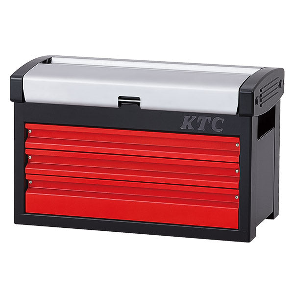KTC  ツールチェスト EKR-103A シルバー×レッド×ブラック 工具箱 ツールケース 京都機械工具