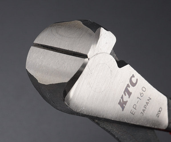 KTC エンドニッパー 切断能力硬線・2/軟線・2.6 全長160mm (EP-160)(4989433500379) 京都機械工具