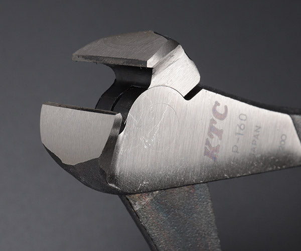 KTC エンドニッパー 切断能力硬線・2/軟線・2.6 全長160mm (EP-160)(4989433500379) 京都機械工具