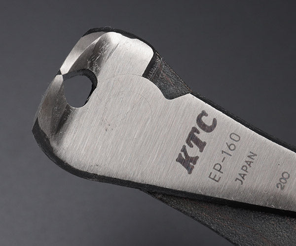 KTC エンドニッパー 切断能力硬線・2/軟線・2.6 全長160mm (EP-160)(4989433500379) 京都機械工具