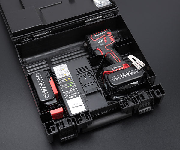 Panasonic EZ1PD1J18D-R 18V5Ah インパクトドライバー (赤) パナソニック