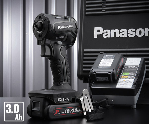 Panasonic EZ1PD1N18D-B 18V3Ah インパクトドライバー (黒) パナソニック
