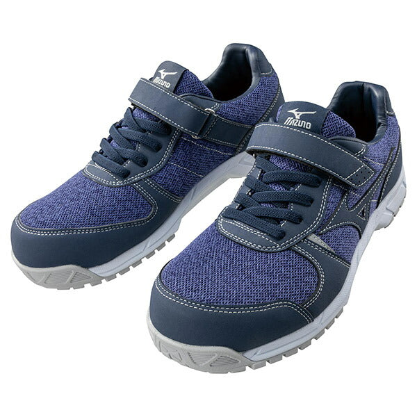 ミズノ 安全靴 F1GA190414 ネイビー オールマイティ FS32L MIZUNO ALMIGHTY ワーキングシューズ おしゃれ かっこいい 作業靴 スニーカー