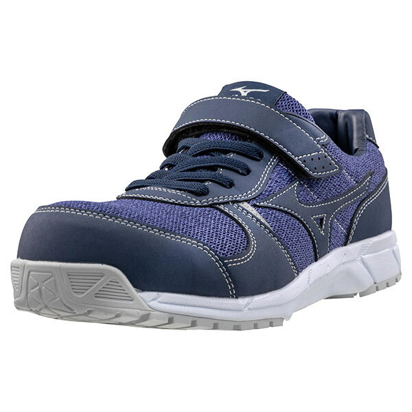 ミズノ 安全靴 F1GA190414 ネイビー オールマイティ FS32L MIZUNO ALMIGHTY ワーキングシューズ おしゃれ かっこいい 作業靴 スニーカー
