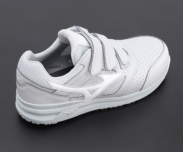 ミズノ 安全靴 F1GA210105 26cm ライトグレーxホワイト オールマイティLS II 22L ワーキング 2021年春夏 MIZUNO おしゃれ かっこいい 作業靴 スニーカー