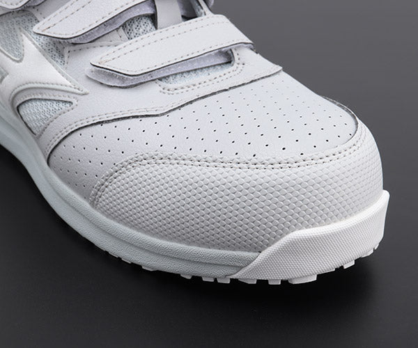 ミズノ 安全靴 F1GA210105 26cm ライトグレーxホワイト オールマイティLS II 22L ワーキング 2021年春夏 MIZUNO おしゃれ かっこいい 作業靴 スニーカー