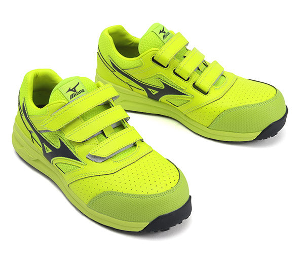 ミズノ 安全靴 F1GA210145 26.5cm イエローxダークグレー オールマイティLS II 22L ワーキング 2021年春夏 MIZUNO おしゃれ かっこいい 作業靴 スニーカー