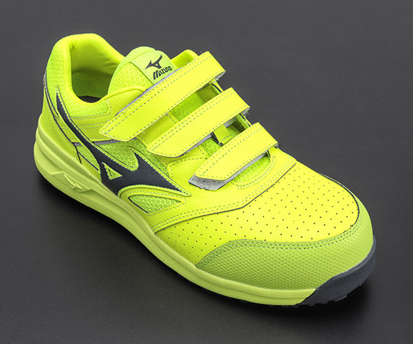 ミズノ 安全靴 F1GA210145 26.5cm イエローxダークグレー オールマイティLS II 22L ワーキング 2021年春夏 MIZUNO おしゃれ かっこいい 作業靴 スニーカー