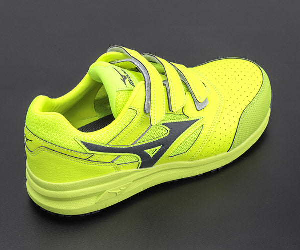 ミズノ 安全靴 F1GA210145 26.5cm イエローxダークグレー オールマイティLS II 22L ワーキング 2021年春夏 MIZUNO おしゃれ かっこいい 作業靴 スニーカー