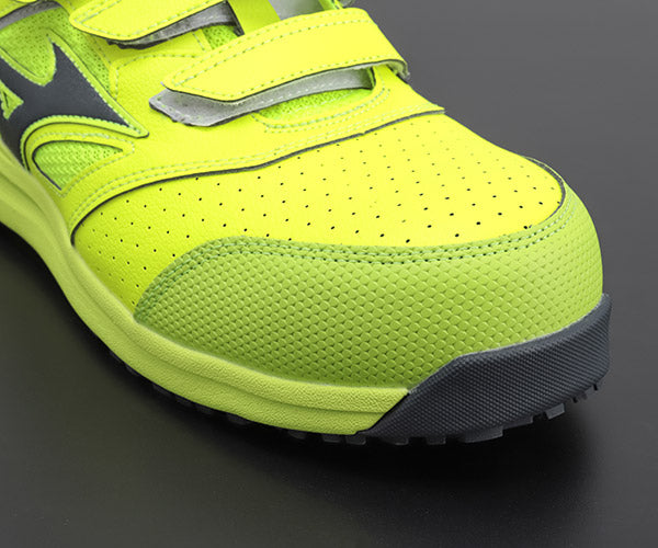 ミズノ 安全靴 F1GA210145 26.5cm イエローxダークグレー オールマイティLS II 22L ワーキング 2021年春夏 MIZUNO おしゃれ かっこいい 作業靴 スニーカー