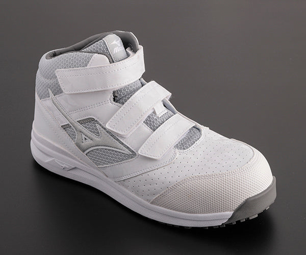 ミズノ 安全靴 F1GA220001 26.0cm ホワイト×シルバー オールマイティLS 21M MIZUNO おしゃれ かっこいい 作業靴 スニーカー