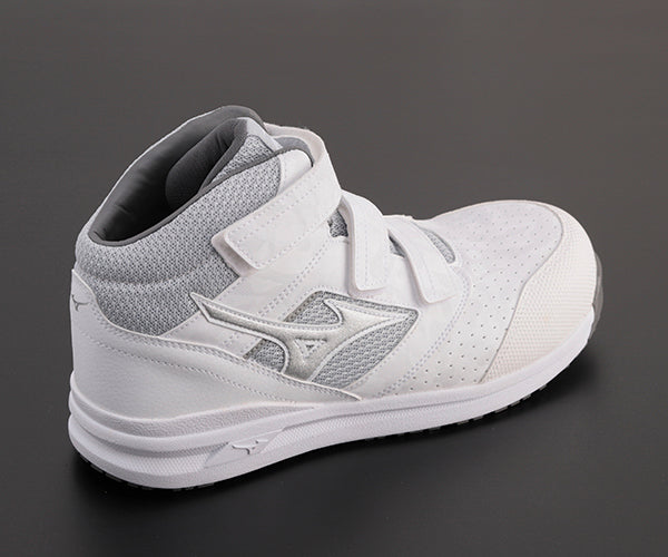 ミズノ 安全靴 F1GA220001 26.0cm ホワイト×シルバー オールマイティLS 21M MIZUNO おしゃれ かっこいい 作業靴 スニーカー