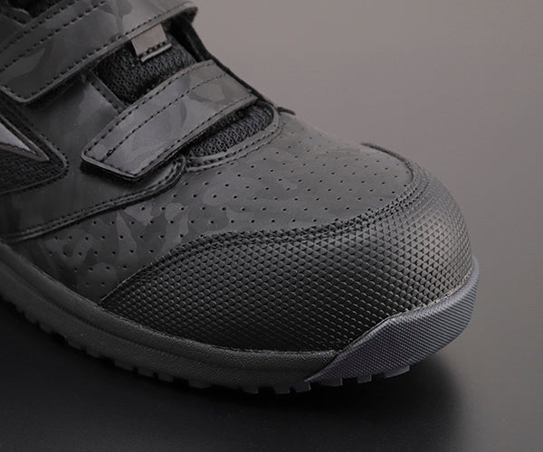 ミズノ 安全靴 F1GA220009 24.0cm ブラック×ダークシルバー オールマイティLS 21M MIZUNO おしゃれ かっこいい 作業靴 スニーカー