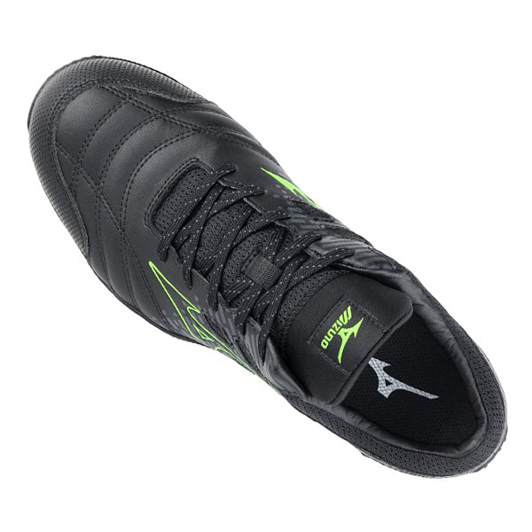 ミズノ 安全靴 オールマイティ TDII11L F1GA230009 ブラック×グリーン ワーキングシューズ MIZUNO おしゃれ かっこいい 作業靴 紐タイプ JSAA A種 プロスニーカー プロアクティブスニーカー