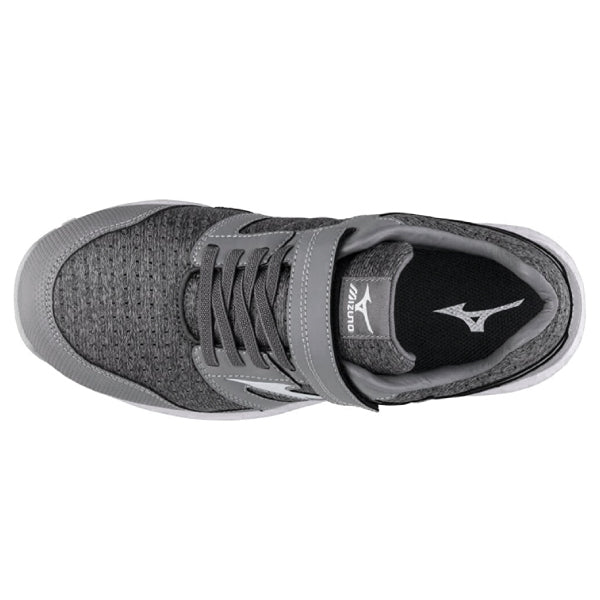 ミズノ 安全靴 オールマイティ EU33L F1GA230205 グレー×ライトグレー ワーキングシューズ MIZUNO ワークシューズ おしゃれ かっこいい 作業靴 ゴム紐&ベルトタイプ JSAA A種 プロスニーカー プロアクティブスニーカー
