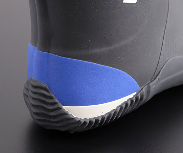 ミズノ ハーフブーツ F3JBN00109 ブラック×ブルー 25.0cm ワークブーツ 長靴 MIZUNO