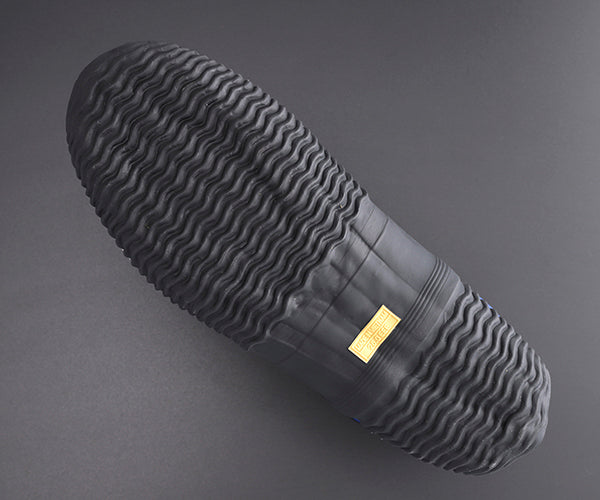 ミズノ ハーフブーツ F3JBN00109 ブラック×ブルー 25.0cm ワークブーツ 長靴 MIZUNO