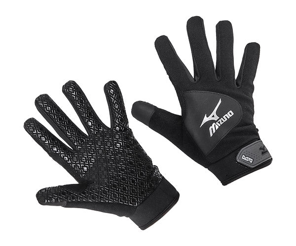 ミズノ ワークグラブ シリコーンプリントタイプ Mサイズ ブラックF3JGS80509 MIZUNO