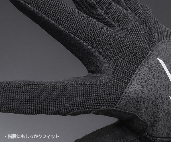 ミズノ ワークグラブ シリコーンプリントタイプ Mサイズ ブラックF3JGS80509 MIZUNO