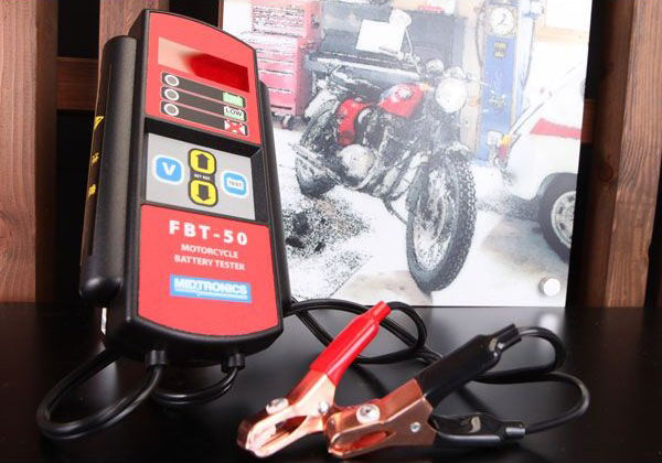 ミドトロニクス 12Vバイク用バッテリーテスター FBT-50