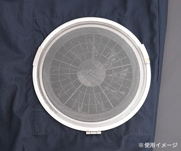 ジーベック 空調服 R 金属フィルターS 2個 火花ガード FMT500S XEBEC 熱中症対策 作業服 夏 クール 屋外 冷却