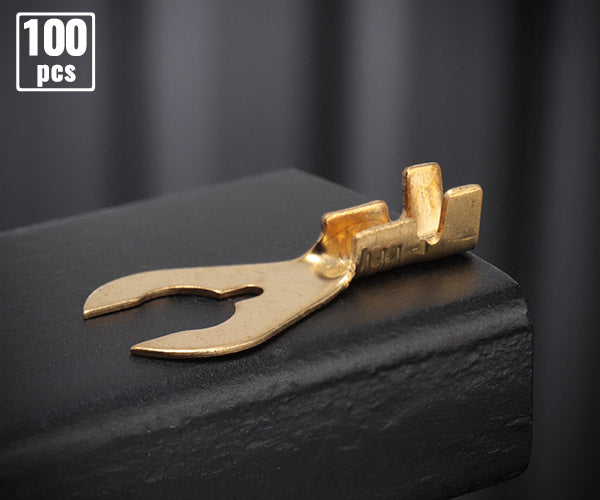 ロブテックス 電装タ-ミナル クワ型端子φ5 100個入 FQ15 エビ LOBSTER ロブスター エビ印工具 LOBTEX