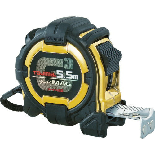 タジマ G3ゴールドロック マグ爪ー25 5.5 メートル目盛 G3GLM2555BL