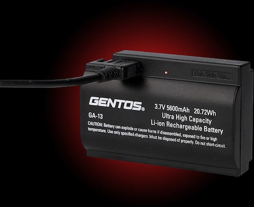 ジェントス Gシリーズヘッドライト専用充電池 (GA-13)(4950654047776) GENTOS