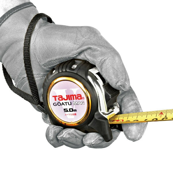 TAJIMA タジマ 剛厚Gロックー25 (5.0m) メートル目盛 GAGL2550 剛性力1.5倍の剛厚テープ
