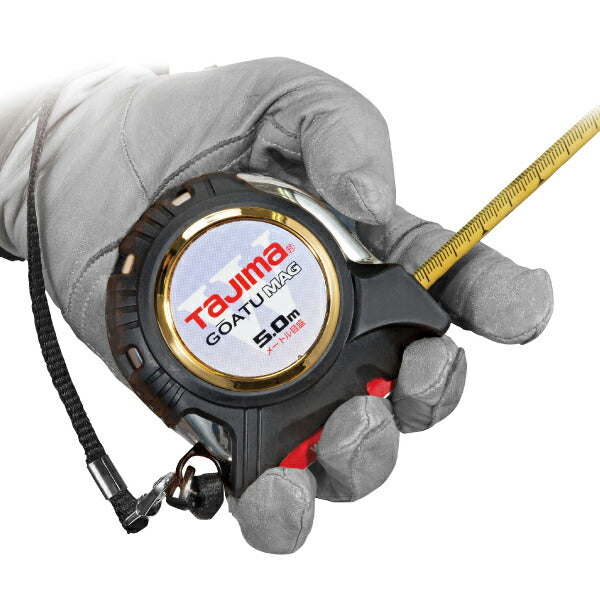 TAJIMA タジマ 剛厚セフGロックダブルマグ25 (5.0m) メートル目盛 GASFGLWM2550 ダブルマグ仕様