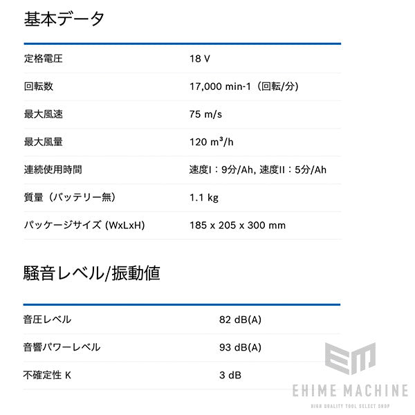 ボッシュ のバッテリーブロワ本体のみの画像12