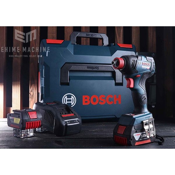 ☆品 セット☆BOSCH ボッシュ 18V コードレスインパクトドライバー GDX18V-200C ブロワー GBL18V-120 バッテリー2個 (18V 2.0AH) 76655