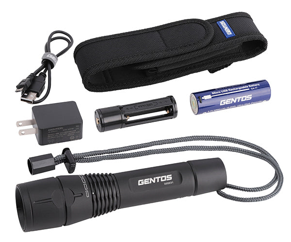 GENTOS Gシリーズ ハイブリッド式LED ハンディライト GF-116RG ジェントス gf-116rg LED 懐中電灯 充電式 電池式 ハイブリット 防水