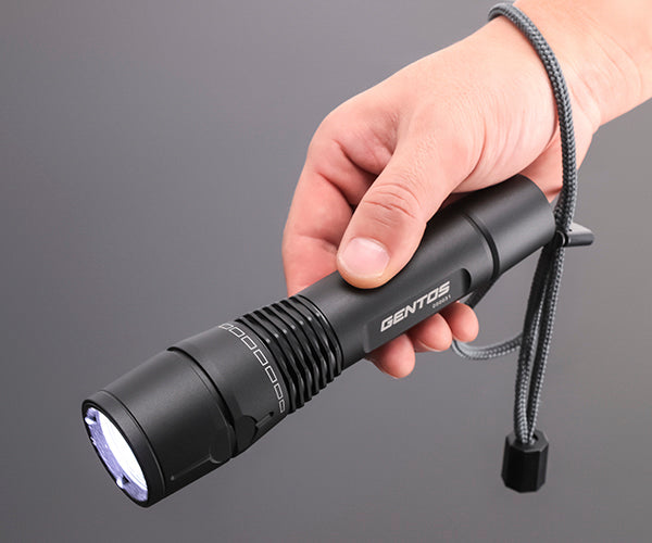 GENTOS Gシリーズ ハイブリッド式LED ハンディライト GF-116RG ジェントス gf-116rg LED 懐中電灯 充電式 電池式 ハイブリット 防水