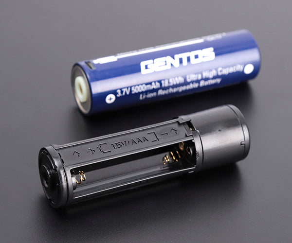 GENTOS Gシリーズ ハイブリッド式LED ハンディライト GF-116RG ジェントス gf-116rg LED 懐中電灯 充電式 電池式 ハイブリット 防水