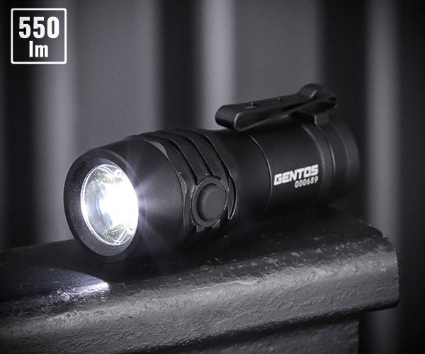 GENTOS GF-117RG 550ルーメン 充電式 LEDライト 電池兼用タイプ Gシリーズフラッシュライト ジェントス LED ライト ワークライト 作業灯